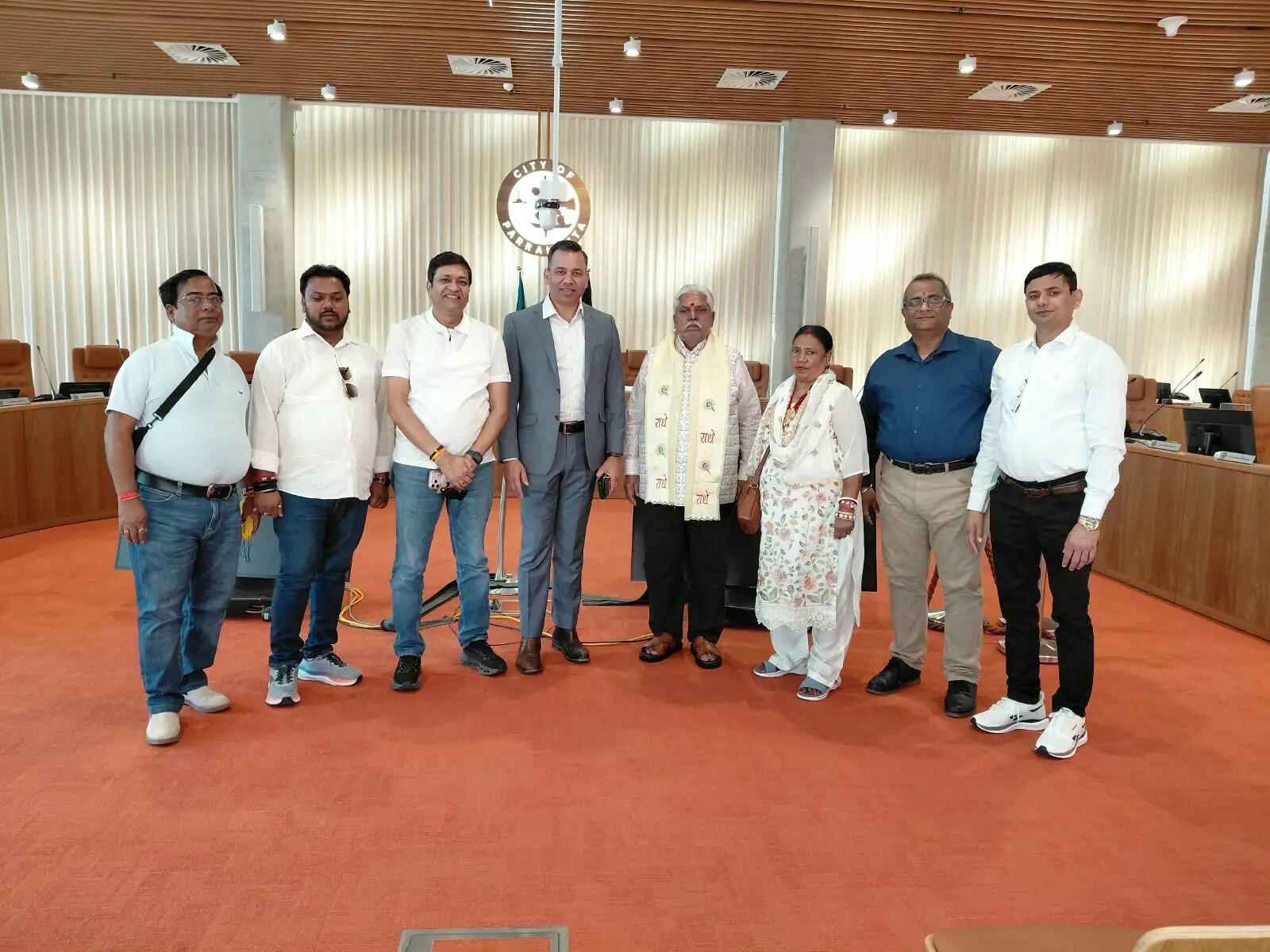 सिडनी में डॉ. प्रेम कुमार की समीर पांडेय से मुलाकात, स्थानीय शासन और जनसुविधाओं पर हुआ मंथन