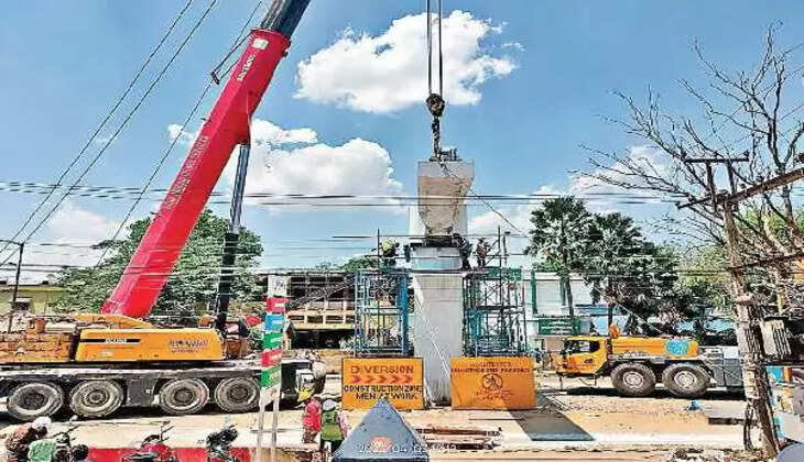 सिरम टोली-मेकॉन फ्लाईओवर निर्माण के कारण रेलवे ने दिया मेगा ब्लॉक, ट्रेनों की आवागमन होगी बाधित 