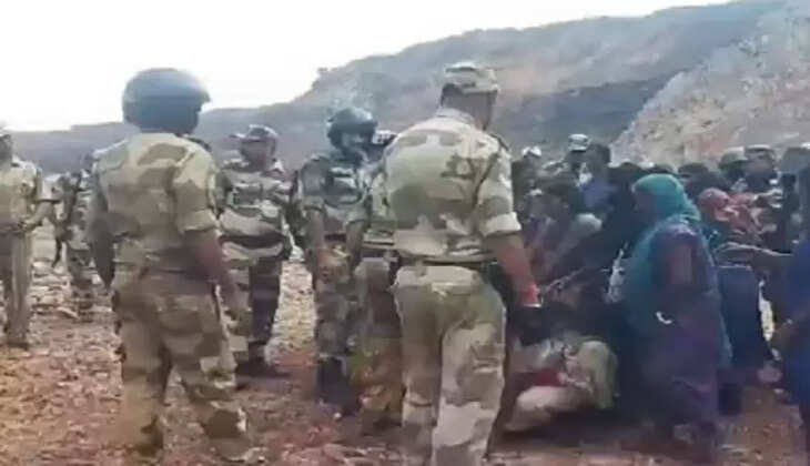 धनबाद : झरिया में सीआईएसएफ और ग्रामीणों के बीच झड़प