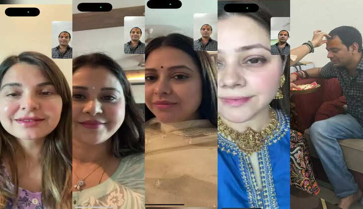 Tej pratap yadav rakhi celebration 