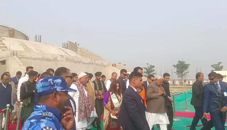 Bihar News: 10वीं बार मुख्यमंत्री बनने के बाद पहली बार मोतिहारी पहुँचे CM नीतीश कुमार, केसरिया में म्यूज़ियम से लेकर स्कूल तक कई परियोजनाओं का किया निरीक्षण