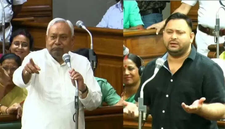 tejashwi and nitish kumar