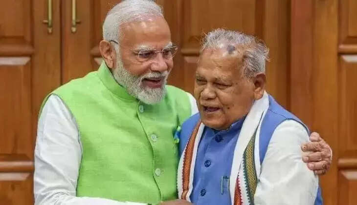 सब दिल्ली में डटे हैं, जीतनराम मांझी निकल गए पटना; कहा- अंतिम सांस तक हैं मोदी के साथ