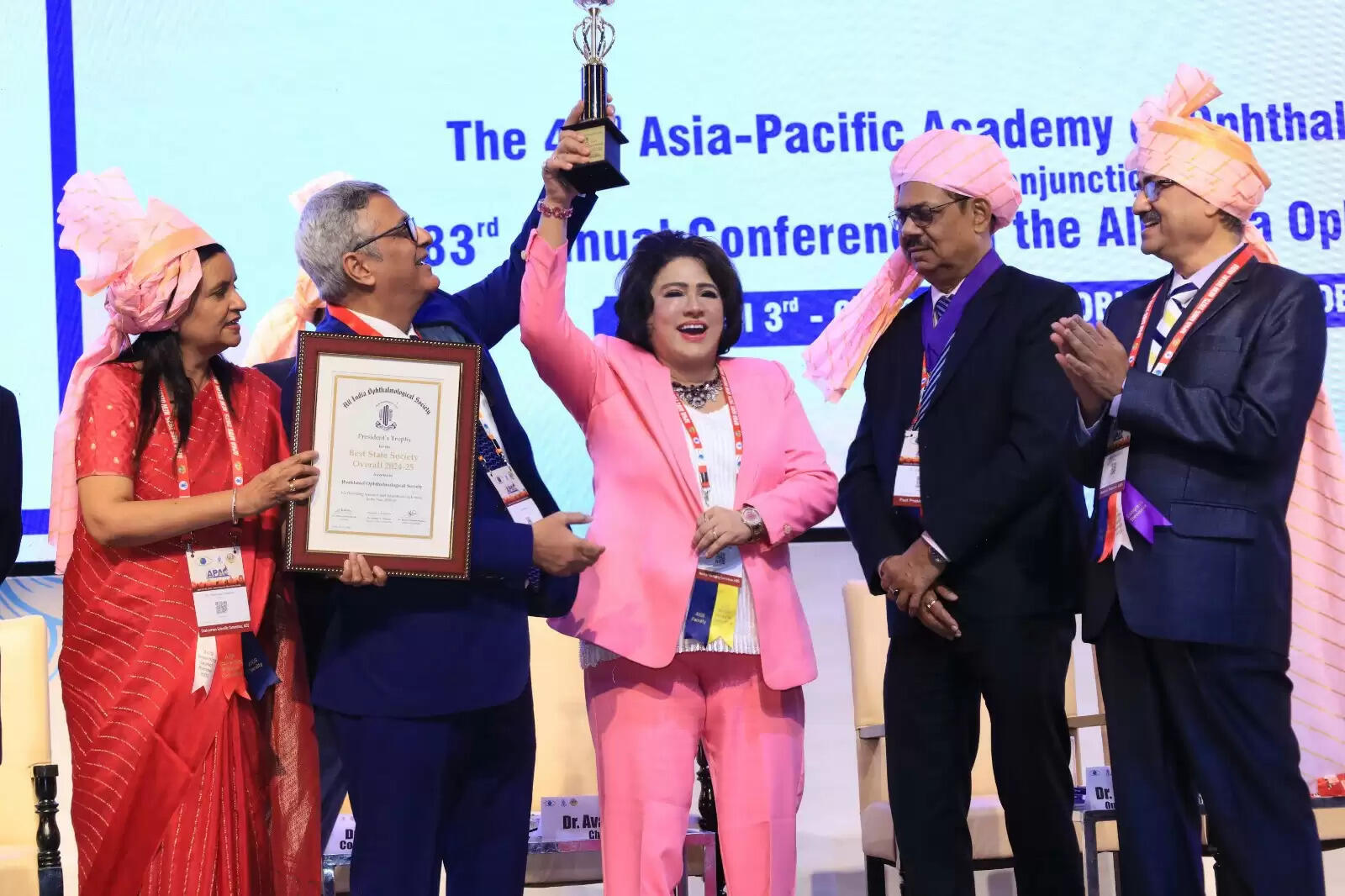 झारखंड नेत्र सोसायटी को देश की सर्वश्रेष्ठ नेत्र सोसायटी का मिला अभूतपूर्व सम्मान