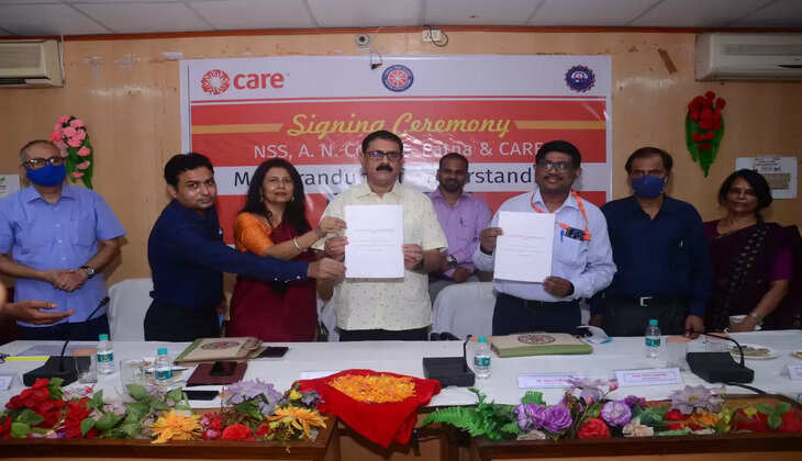 ए.एन कॉलेज में एन. एस. एस दिवस मनाया गया 