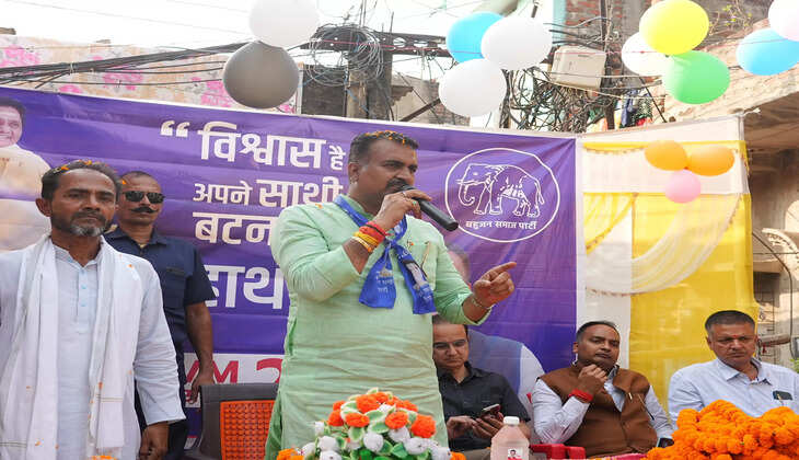 वजीरगंज में बसपा की जनलहर! चिंटू भैया की जनसंपर्क यात्रा बनी जनआंदोलन, जनता ने दिखाया अपार उत्साह