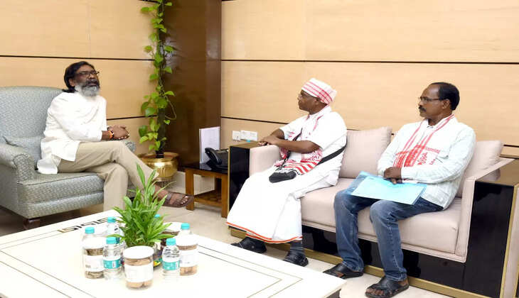 राजी पाड़हा जतरा समिति के प्रतिनिधिमंडल ने मुख्यमंत्री से की मुलाकात 