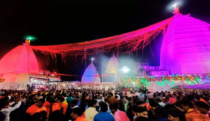 देवघर : बाबा बैद्यनाथ और मां पार्वती मंदिर से आज खुलेंगे पंचशूल, भव्य शिव बारात की तैयारी 