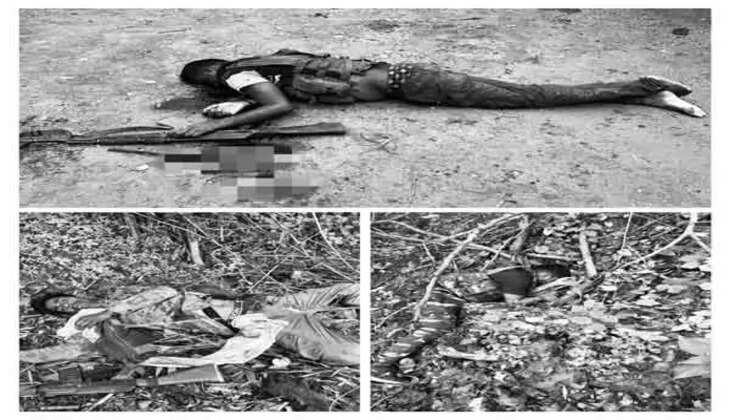 गुमला में सुरक्षाबलों और जेजेएमपी उग्रवादियों के बीच मुठभेड़, तीन उग्रवादी ढेर