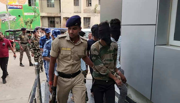 मंदिर की दानपेटी लूटकांड में पुजारी का बेटा, भतीजा और धर्मशाला सुपरवाइजर गिरफ्तार; हथियार समेत नकदी बरामद