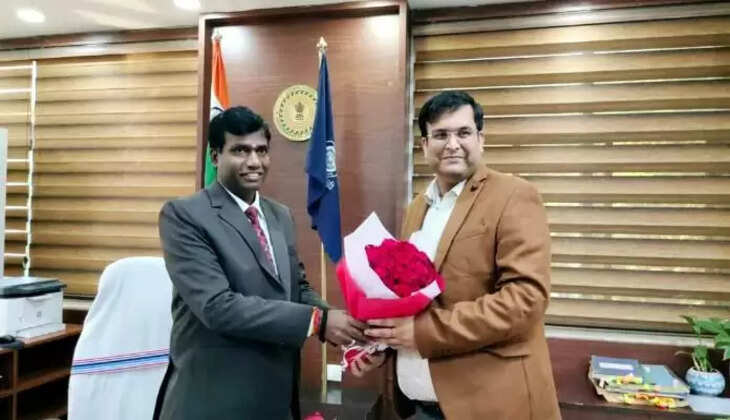 रांची के नए DC मंजूनाथ भजंत्री ने संभाला पदभार, जनकल्याणकारी योजनाओं को धरातल पर उतारने का किया वादा