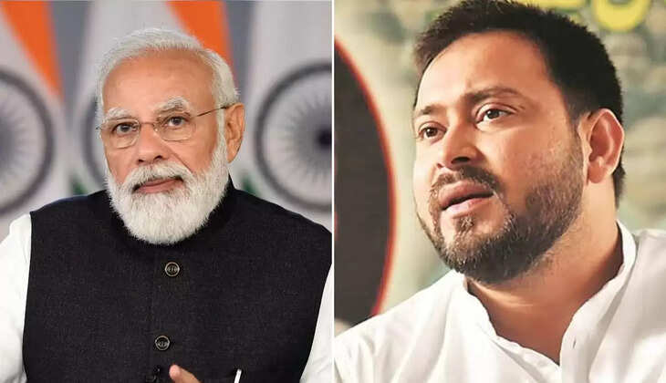 TEJASWI YADAV AND MODI