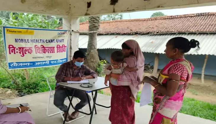 गोड्डा के ग्रामीणों के लिए अदाणी फाउंडेशन की मोबाइल मेडिकल वैन बनी लाइफ लाइन