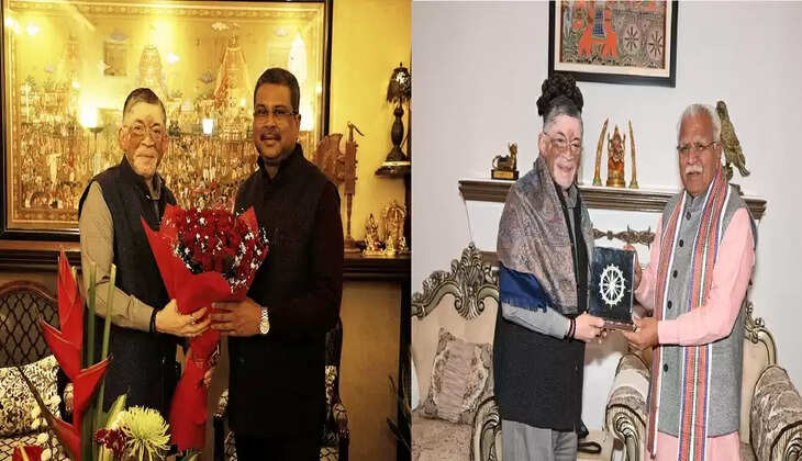 केंद्रीय शिक्षा मंत्री और आवासन मंत्री से राज्यपाल संतोष गंगवार ने दिल्ली में की मुलाक़ात 