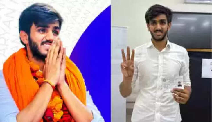 डूसू अध्यक्ष पद पर ABVP के आर्यन मान की जीत, उपाध्यक्ष पद पर NSUI का कब्जा