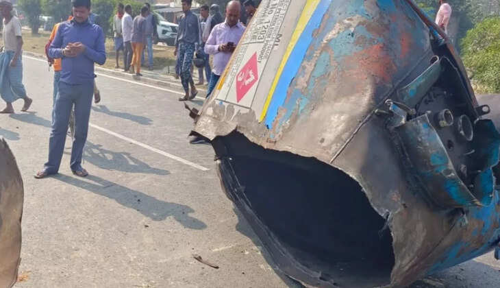 oil tanker blast in vaisali