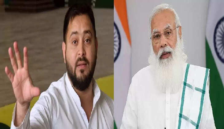 तेजस्वी यादव भड़के केंद्र सरकार पर 