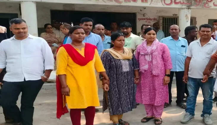 वैशाली : बीडीओ नीलम कुमारी रिश्वत लेते रंगे हाथ गिरफ्तार, ड्राइवर भी धराया 