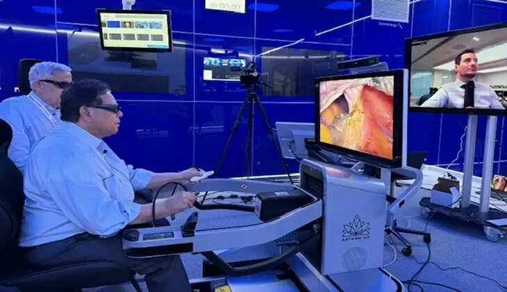 रोबोटिक सर्जरी में भारत ने रचा इतिहास, फ्रांस से भारत तक रिमोट सर्जरी कर SSI Mantra ने रच दिया कीर्तिमान